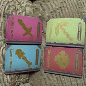 Minecraft book bundle hard cover